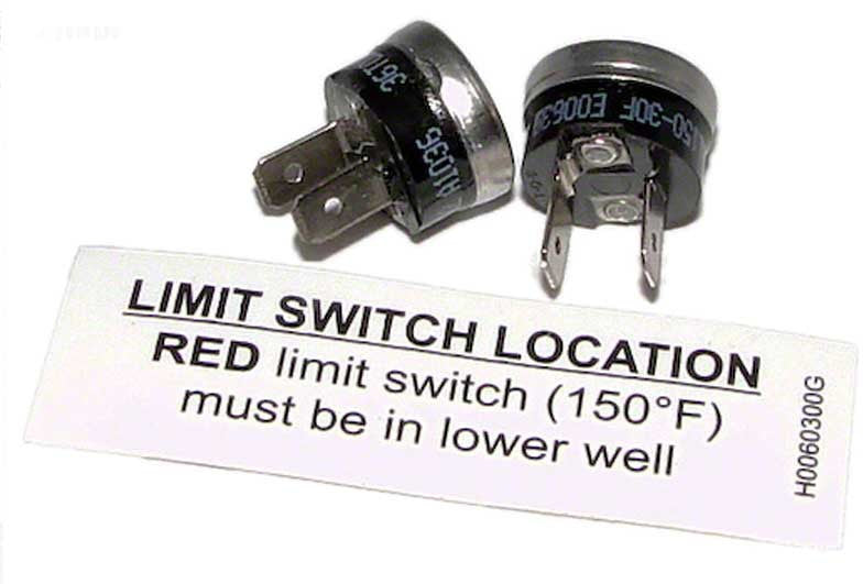 Lite2 High-Limit Switch Set - 135 and 150 Degrees F