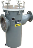 RSW Series Reducing Stainless Steel Strainer With Stainless Steel Basket 12 x 8 Inch Connections