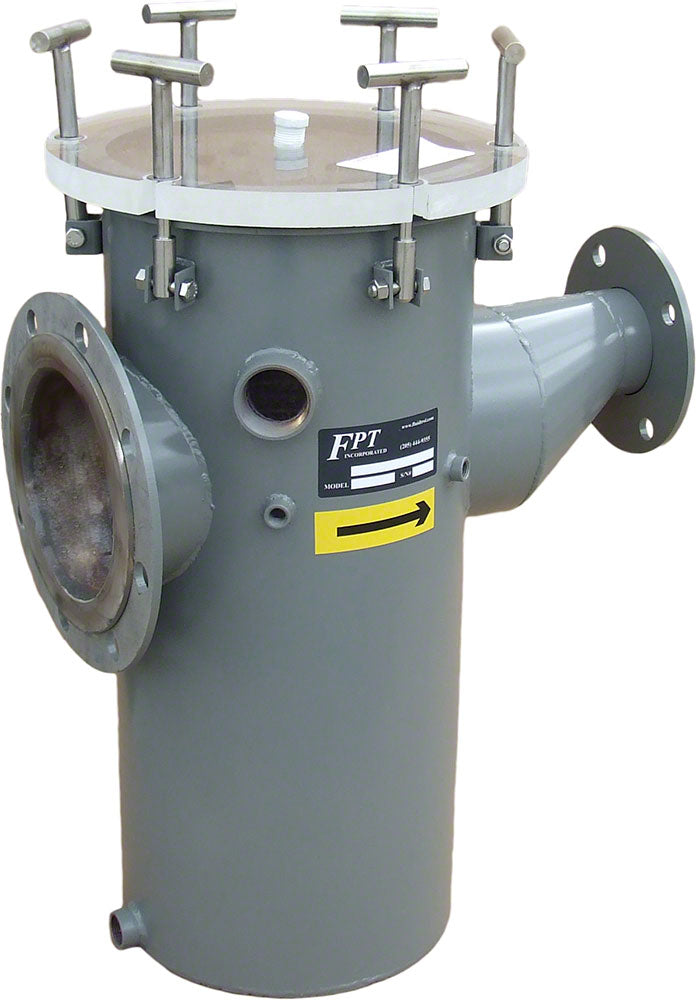 RSW Series Reducing Stainless Steel Strainer With Stainless Steel Basket 14 x 10 Inch Connections