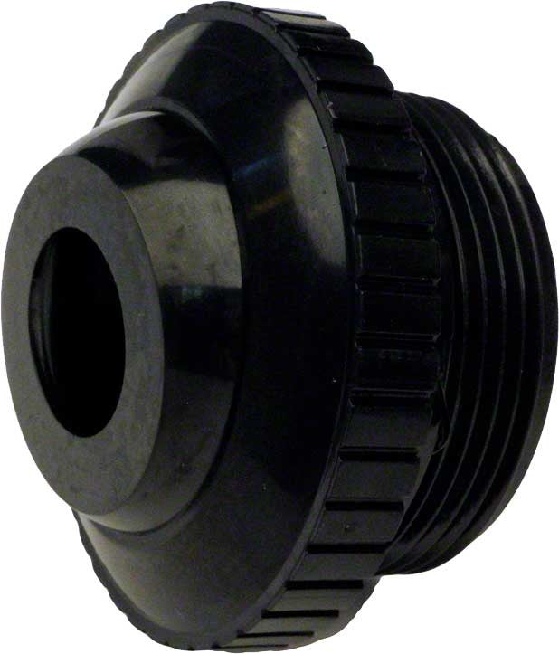 Directional Eyeball Inlet Fitting - 1-1/2 Inch MIP - 3/4 Inch Opening - Black
