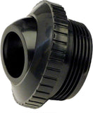Directional Eyeball Inlet Fitting - 1-1/2 Inch MIP - 1 Inch Opening - Black