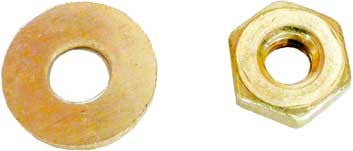 StarLite Hex Nut No. 10-24 With Washer for Race Rim Studs