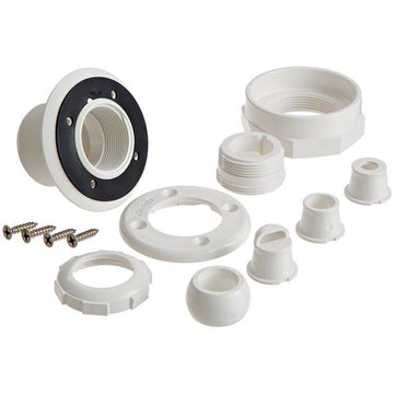 Vinyl Liner Inlet Fitting - 1-1/2 Inch NPT - White