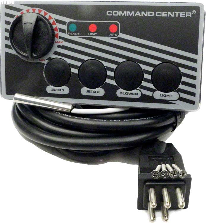 Spa-Side Command Center Controls