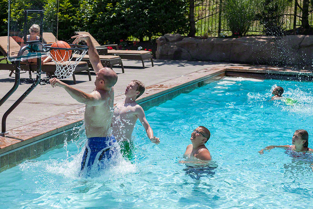 Residential Challenger Basketball Pool Game With 16 Inch Setback - No Anchor