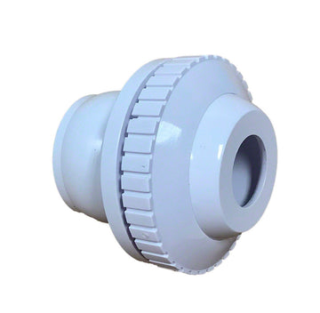 Directional Return Knock-In Fitting - 1-1/2 Inch Slip - 3/4 Inch Opening - White
