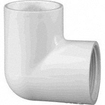 90 Degree Elbow - 1-1/4 Inch Slip x FIPT - Schedule 40