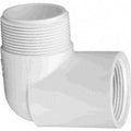 90 Degree Street Elbow - 1-1/2 Inch MIPT x FIPT - Schedule 40