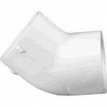 45 Degree Elbow - 1 Inch Slip x Slip - Schedule 40