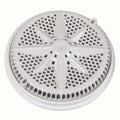 8 Inch StarGuard Main Drain Cover With Long Ring - White (2 Pack)