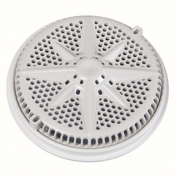 8 Inch StarGuard Main Drain Cover With Short Ring - White (2 Pack)