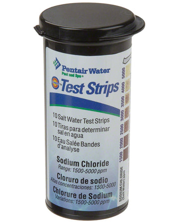 Rapid Sodium Chloride Test Strips 10 Per Bottle