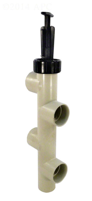Push Pull Slide Valve 2 Inch Without Unions/Adapter (D.E. or Sand) - Almond
