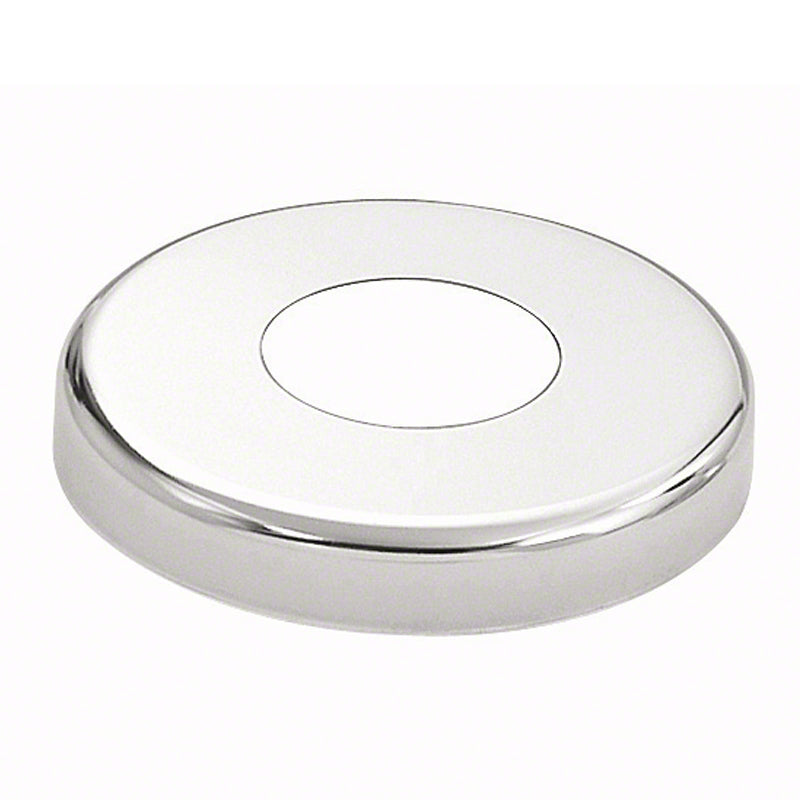 Stainless Steel Escutcheon Plate - 4.5 Inch Round
