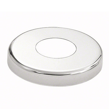 Stainless Steel Escutcheon Plate - 4.5 Inch Round