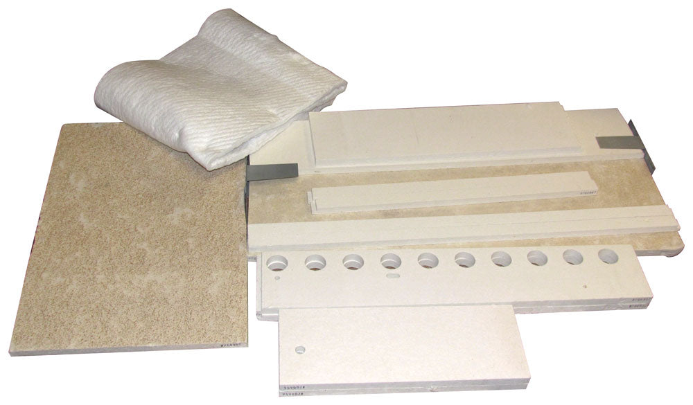 007763F - Refractory Block 1802 Kit - Raypak