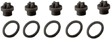 Duckbill Check Valve FKM Duckbill and O-Ring - Pack of 5