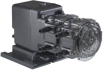 100DM4 Double Head Adjustable Flow Pump - 25 PSI 70 GPD 120 Volt - 1/4 Inch UV Tubing