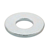 Flange Flat Washer - 1-1/8 Inches - Zinc Plated