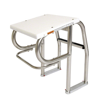 Varsity Deluxe 30 Inch Starting Platform Dual Post - With Anchor