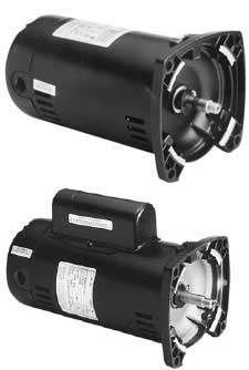 2-1/2 HP Pump Motor 48Y Frame - 1-Speed 1-Phase 230 Volts - Up-Rated Energy Efficient