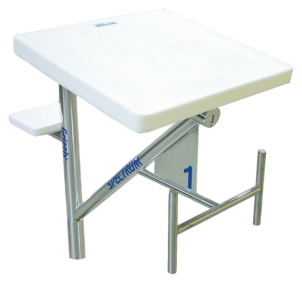 Grizzly Rear Step Starting Platform Single Post - No Anchor