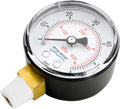 Posi-Clear/Flo Filter Bottom Mount Pressure Gauge - 1/4 Inch NPT