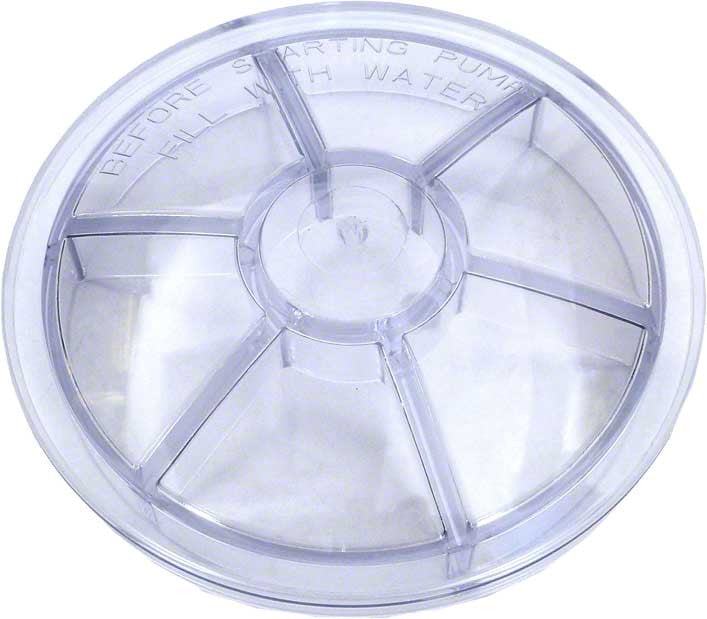 WhisperFlo/IntelliFlo Strainer Lid Cover - Clear - After 1998