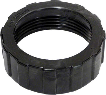 American Push Pull Valve Bulkhead Union Nut - Black