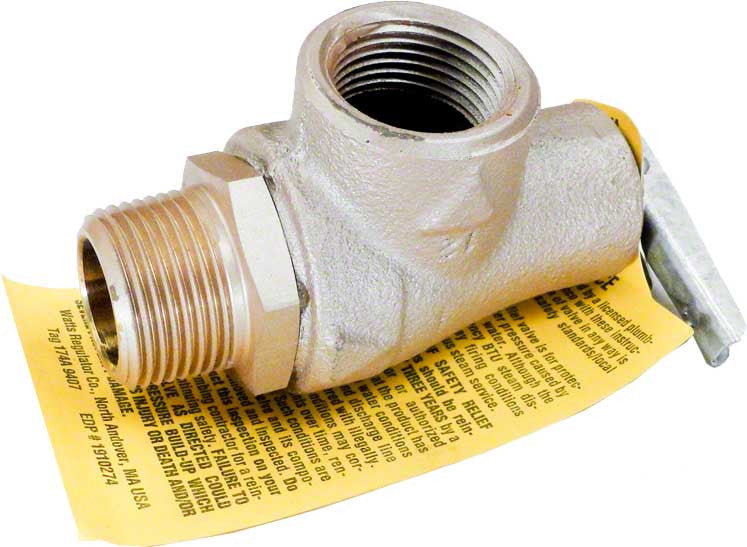 H-Series and CZ Heaters Relief Valve - 3/4 Inch Male