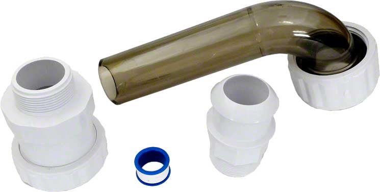 Union Full Flo Self-Aligning Double Male End and Compression Fitting - 1-1/2 Inch MIP - 90 Degree Sweep Elbow