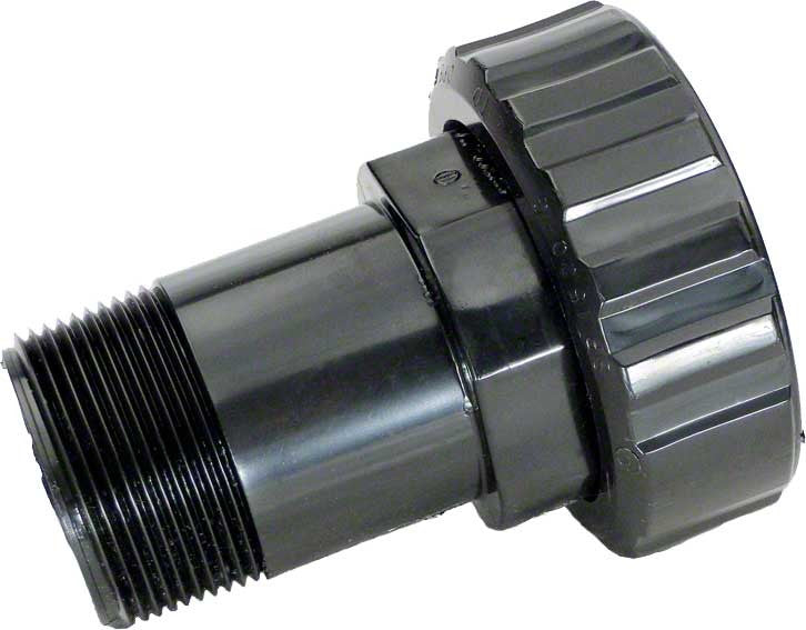 In-Line Chlorinator Flush Union Connector - 1-1/2 Inch MIP