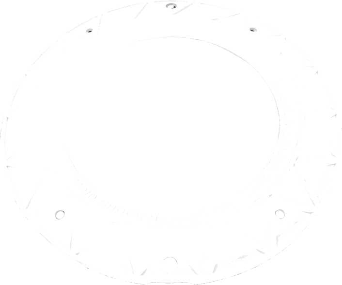 StarLite Molded Face Ring With Studs