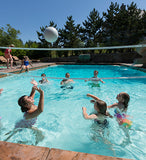 Commercial Volleyball Pool Game for 30-36 Foot Pools - Includes Anchors