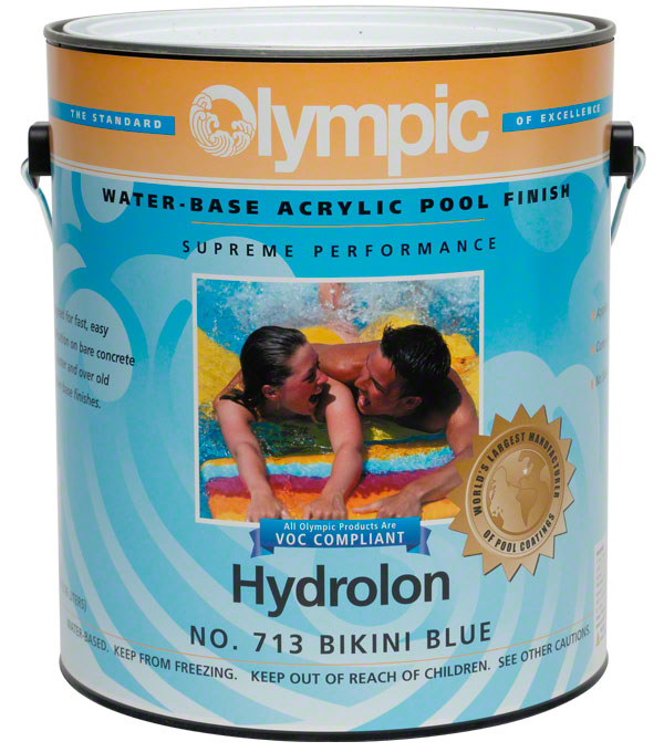 Hydrolon Pool Paint - Case of Four Gallons - Bikini Blue