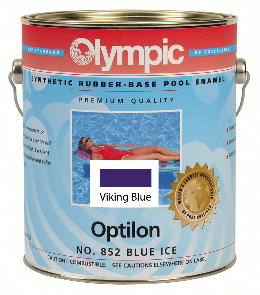 Optilon Pool Paint - Case of Four Gallons - Viking Blue