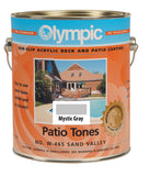 Patio Tones Deck Paint - Case of Four Gallons - Mystic Gray