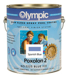 Poxolon 2 Pool Paint - Case of Four Gallons - Spanish Blue
