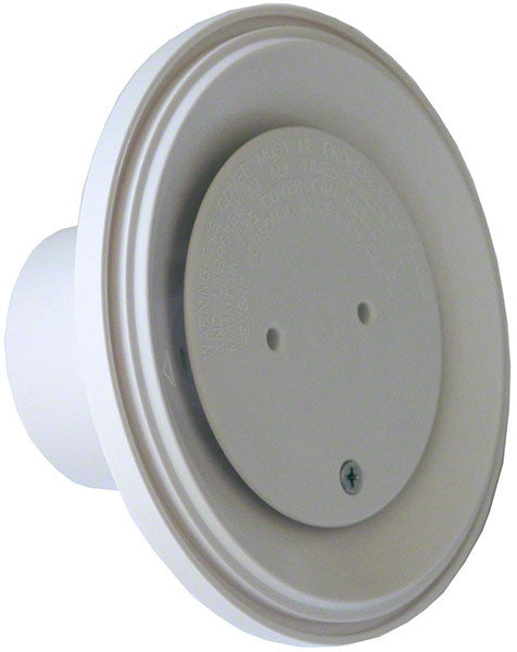 Adjustable Floor Return Fitting With Water Stop - 4 Inch - White