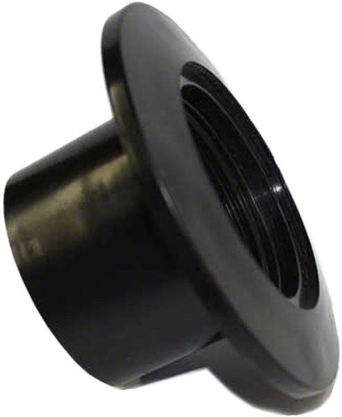 Insider Wall Return Fitting for Schedule 40 PVC - 1-1/2 Inch FIP x 2 Inch Insider - Black