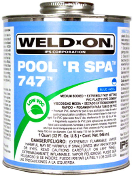 Weld On 747 Pool/Spa Glue For Pool And Hot Tubs Canada
