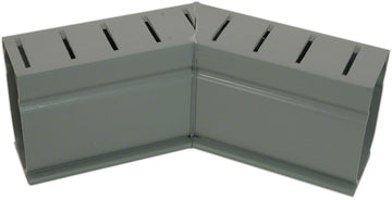 Deck Drain 45 Degree Angle Fitting 1.6 Inch Width - Gray