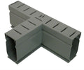 Deck Drain Tee Fitting 1.6 Inch Width - Gray