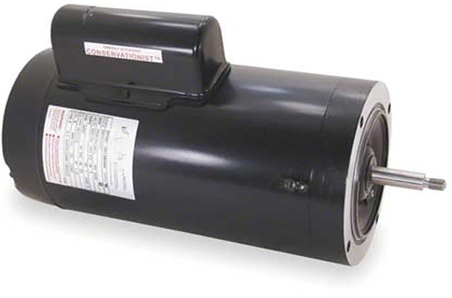 3 HP Pump Motor 56J Frame - 1-Speed 1-Phase 208-230 Volts - Max-Rated