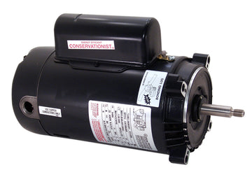 1 HP Pump Motor 56J Frame - 1-Speed 1-Phase 115/230 Volts - Up-Rated - Energy Efficient