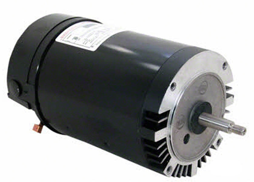 2 HP Pump Motor 56J Frame - 1-Speed 1-Phase 115/208-230 Volts - Up-Rated Energy Efficient