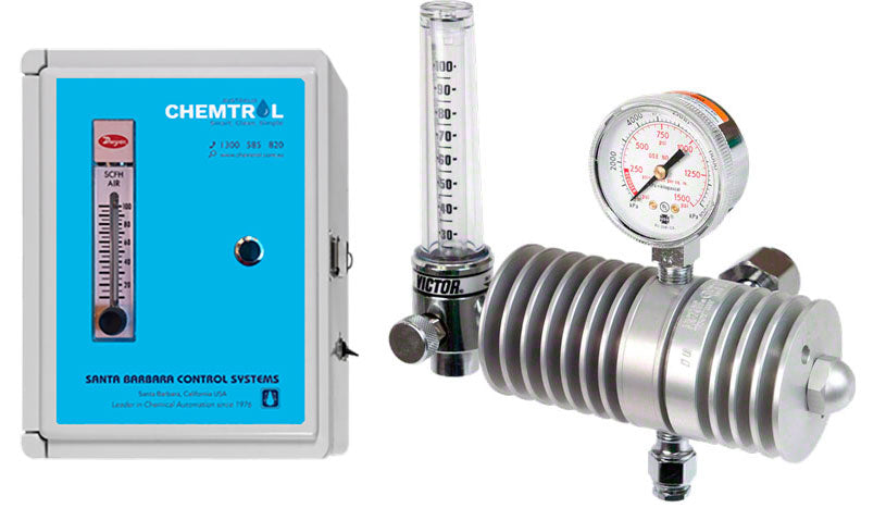 CO2 Gas pH Control System With Regulator - 110 Volts