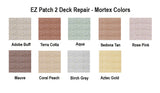 Mortex Pooldeck Colors for Mortex Kool Deck Surfaces - 1 Pound