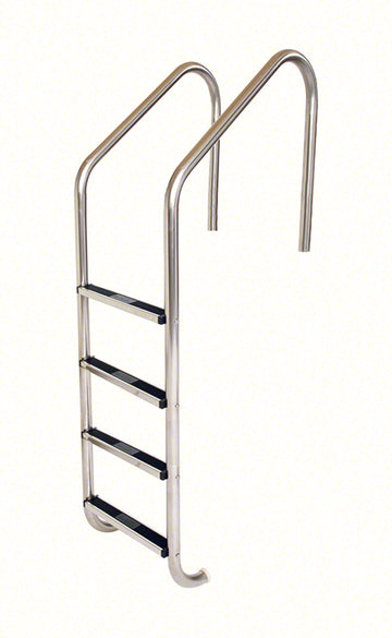 4-Step 24 Inch Residential Elite Ladder 1.90 x .049 Inch - Stainless Treads