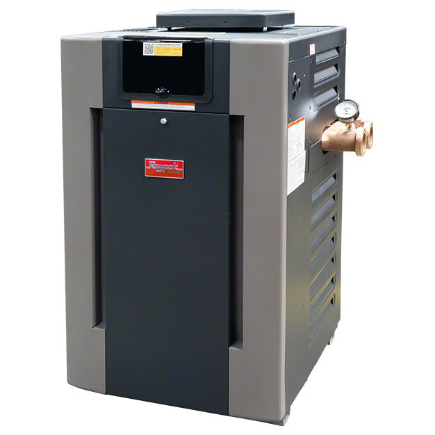 B-R266AEPC 266,000 BTUs Pool and Spa Digital Heater - Propane Gas - Copper Tubes - ASME Certified